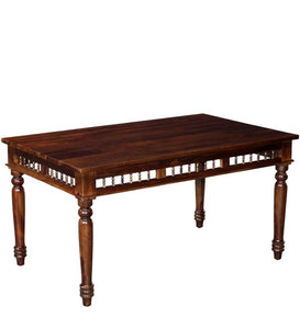 Detec™ Solid Wood 6 Seater Dining Set For Modern Dining Room