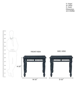 Detec™ Solid Wood 4 Seater Dining Set For Dining Room