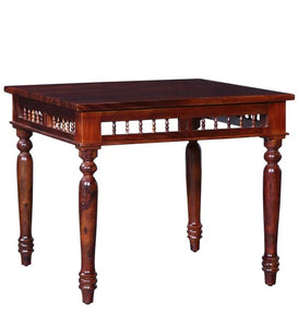Detec™ Solid Wood 4 Seater Dining Set For Dining Room