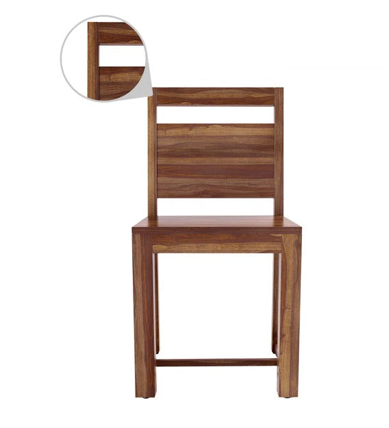 Detec™ Solid Wood 2 Seater Dining Set in Provincial Teak Finish