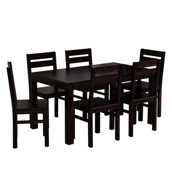 Detec™ Solid Wood 6 Seater Dining Set with Sheesham Wood Material