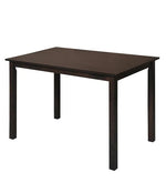 Load image into Gallery viewer, Detec™ 4 Seater Dining Set in Wenge Colour
