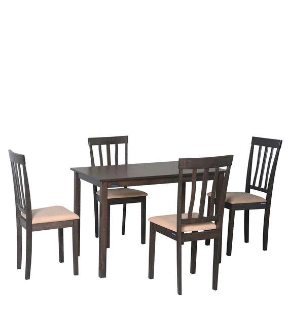 Detec™ 4 Seater Dining Set in Wenge Colour