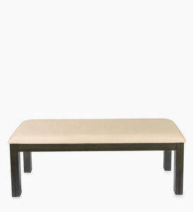 Detec™ भूरे रंग में कुर्सी और बेंच के साथ 4 सीटर डाइनिंग टेबल सेट