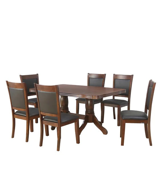Detec™ 6 Seater Dining Set in Expresso Color