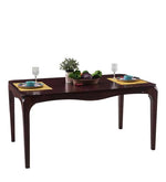Load image into Gallery viewer, Detec™ 6 Seater Dining Table Set in Rosewood Finish
