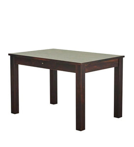 Detec™ 4 Seater Dining Table Set in Brown Colour