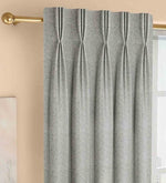 Load image into Gallery viewer, Detec™ Poly Cotton 7 Feet Pinch Pleat Door Curtain
