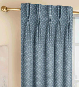Detec™ Poly Cotton Pinch Pleat Door Curtain