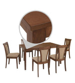 Load image into Gallery viewer, Detec™ 6 Seater Dining Set in Walnut Finish
