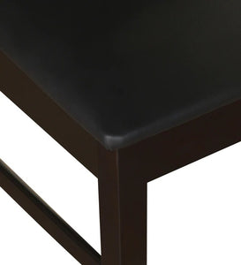 Detec™ 4 Seater Dining Set in Dark Cappucino Colour