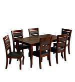 Load image into Gallery viewer, Detec™ 6 Seater Dining Set in Cappuccino Finish
