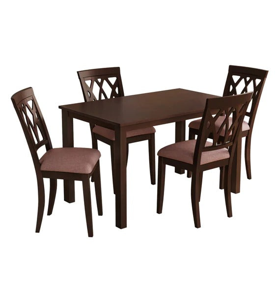 Detec™ 4 Seater Dining Set in Cappuccino Finish