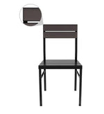 Load image into Gallery viewer, Detec™ 4 Seater Dining Set in Black Finish

