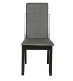Load image into Gallery viewer, Detec™ 6 Seater Dining Set in Black &amp; Grey Colour
