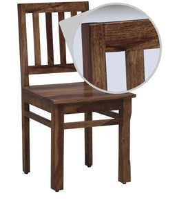 Detec™ Solid Wood 4 Seater Dining Set in Provincial Teak Finish