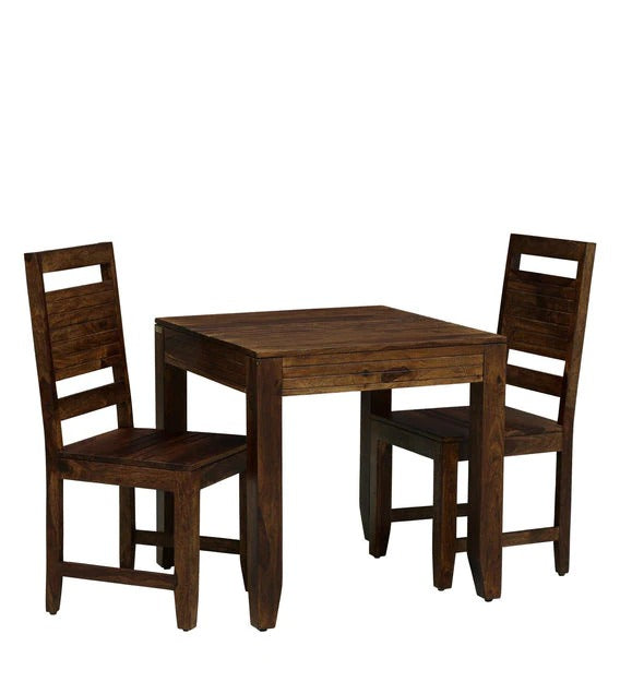 Detec™ Solid Wood 2 Seater Dining Set in Provincial Teak Finish