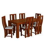 Load image into Gallery viewer, Detec™ 6 Seater Dining Set Sheesham Wood For Dining Room
