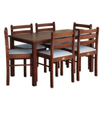 Load image into Gallery viewer, Detec™ 6 Seater Dining Set in Rosewood Finish
