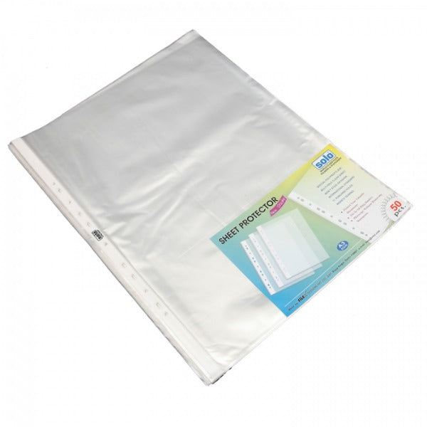 Detec™ Solo SP113 Sheet Protector F/C Pack of 200