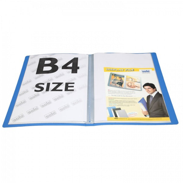 Detec™ Solo DF502 Display File 20 Pockets B4 Size Pack of 10
