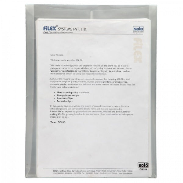 Detec™ Solo CH114 Document String Envelope Pack Of 50