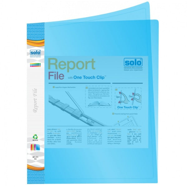 Detec Solo RF111 Report File Pack Of 50