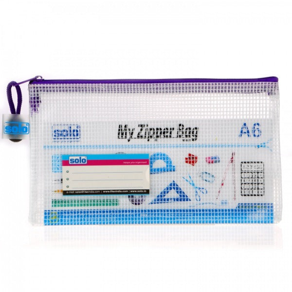 Detec™ Solo My Zipper Bag A6 (Pack Of 5)