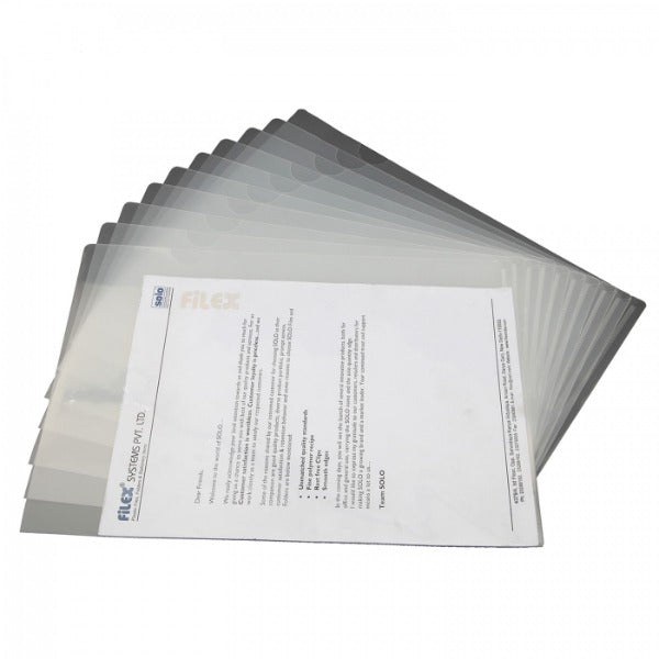 Detec™   Solo CH111 Clear L Shaped Holder F/s Size Pack Of 100