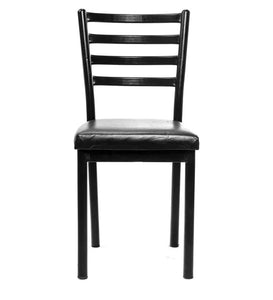 Detec™ Ladder Back Dining Chair in Black Colour Pack of 2