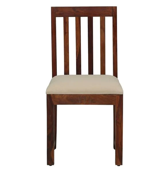 Detec™ Solid Wood Dining Chair (Set of 2) in Honey Oak Finish