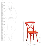 Load image into Gallery viewer, Detec™ Dining Chair (Set Of 2) In Red Colour
