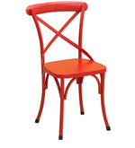 Load image into Gallery viewer, Detec™ Dining Chair (Set Of 2) In Red Colour
