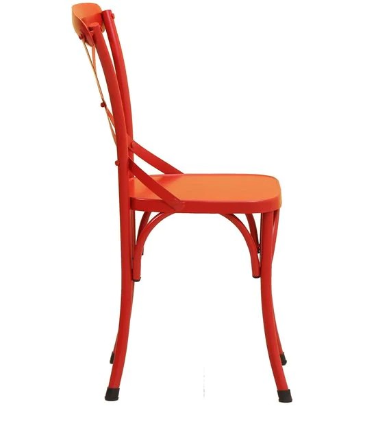 Detec™ Dining Chair (Set Of 2) In Red Colour