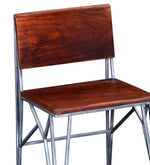 Load image into Gallery viewer, Detec™ Solid Wood Dining Chair in Premium Acacia Finish
