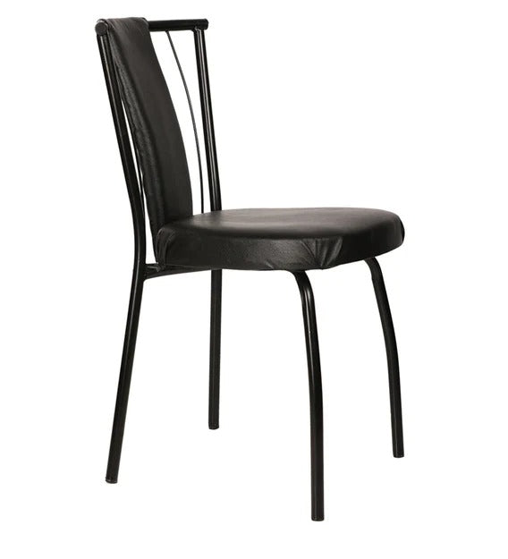 Detec™ Dining Chair In Black Colour Pack of 2