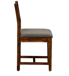 Detec™ Solid Wood Set of 2 Dining Chairs in Provincial Teak Finish