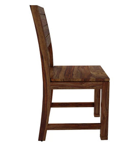 Detec™ Solid Wood Dining Chair (Set of 2) in Provincial Teak Finish