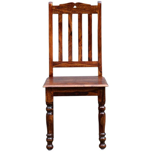 Detec™ Solid Wood Dining Chair (Set Of 2) In Provincial Teak Finish