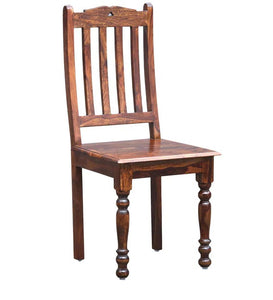 Detec™ Solid Wood Dining Chair (Set Of 2) In Provincial Teak Finish