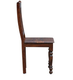 Load image into Gallery viewer, Detec™ Solid Wood Dining Chair (Set Of 2) In Provincial Teak Finish
