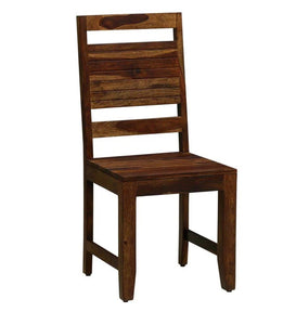 Detec™ Solid Wood Dining Chair (Set of 2) Sheesham Wood Material