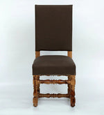 Load image into Gallery viewer, Detec™ Solid Wood Upholstered Dining Chair In Grey Colour
