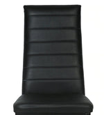 गैलरी व्यूवर में इमेज लोड करें, Detec™ Upholstered Dining Chair in Black Colour
