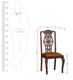 Load image into Gallery viewer, Detec™ Solid Wood Dining Chair (Set Of 2) In Honey Oak Finish
