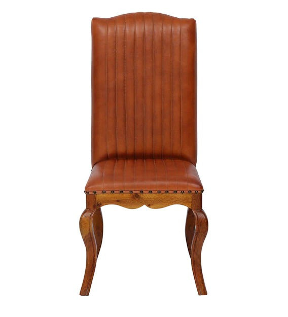 Detec™ Upholstered Dining Chair in Tan Colour