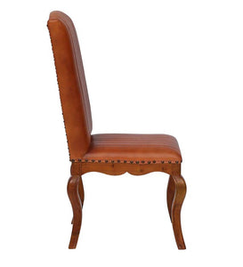 Detec™ Upholstered Dining Chair in Tan Colour