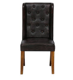 Load image into Gallery viewer, Detec™ Upholstered Dining Chair In Black Colour
