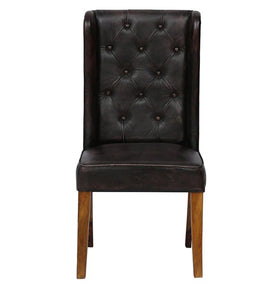 Detec™ Upholstered Dining Chair In Black Colour