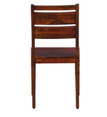 गैलरी व्यूवर में इमेज लोड करें, Detec™ Solid Wood Dining Chair (Set of 2) in Honey Oak Finish
